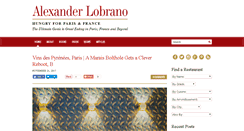 Desktop Screenshot of alexanderlobrano.com
