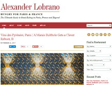 Tablet Screenshot of alexanderlobrano.com